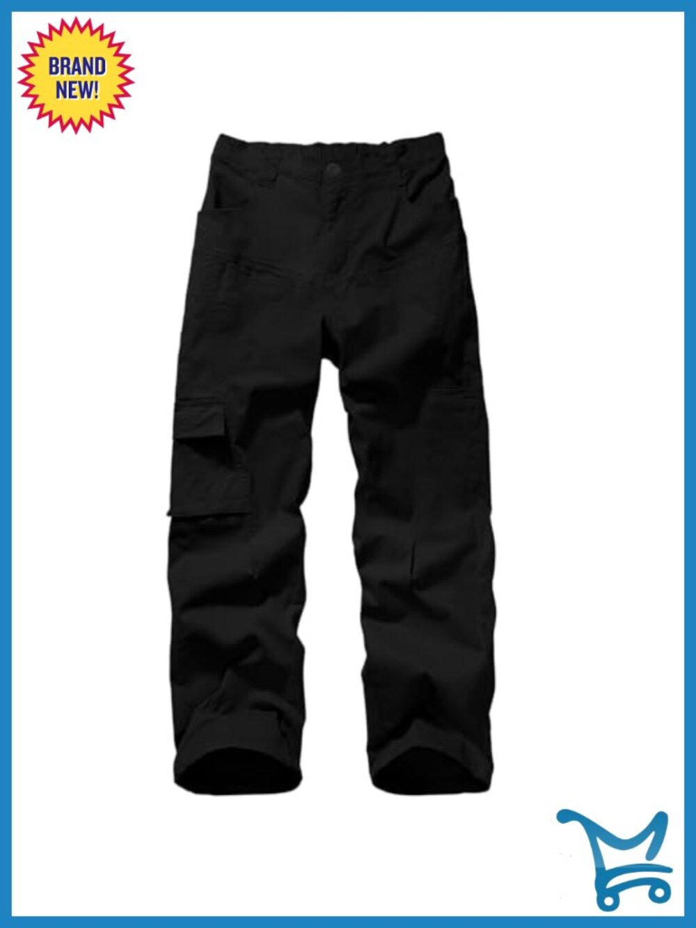 Women's Cargo Pants Cotton Ripstop 8 Pockets Hiking Outdoor